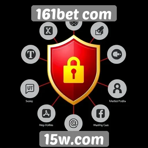 Características de segurança no site 161bet com