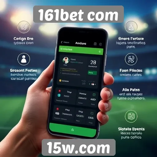 Funcionalidades do aplicativo móvel da 161bet